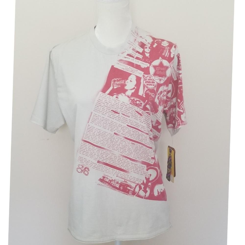 Coca cola 1986 short sleeve t shirt